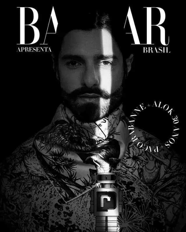 Alok para Bazaar Brasil — beleza por Rodrigo Costa - 2
