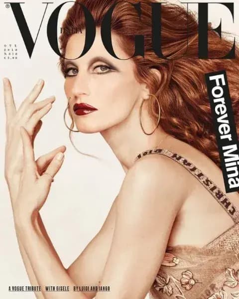 2018 - VOGUE ITÁLIA GISELE - 0