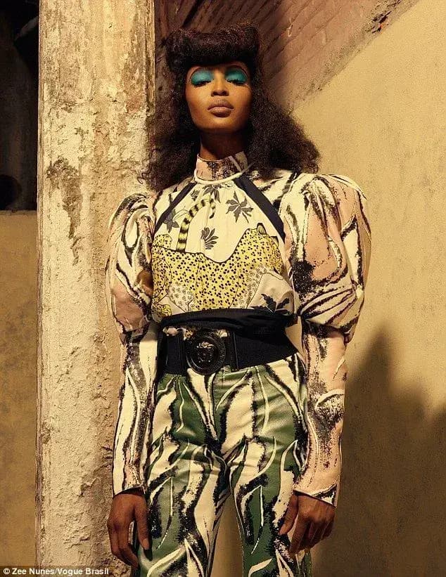 2016 - VOGUE BRASIL NAOMI CAMPBELL - 1