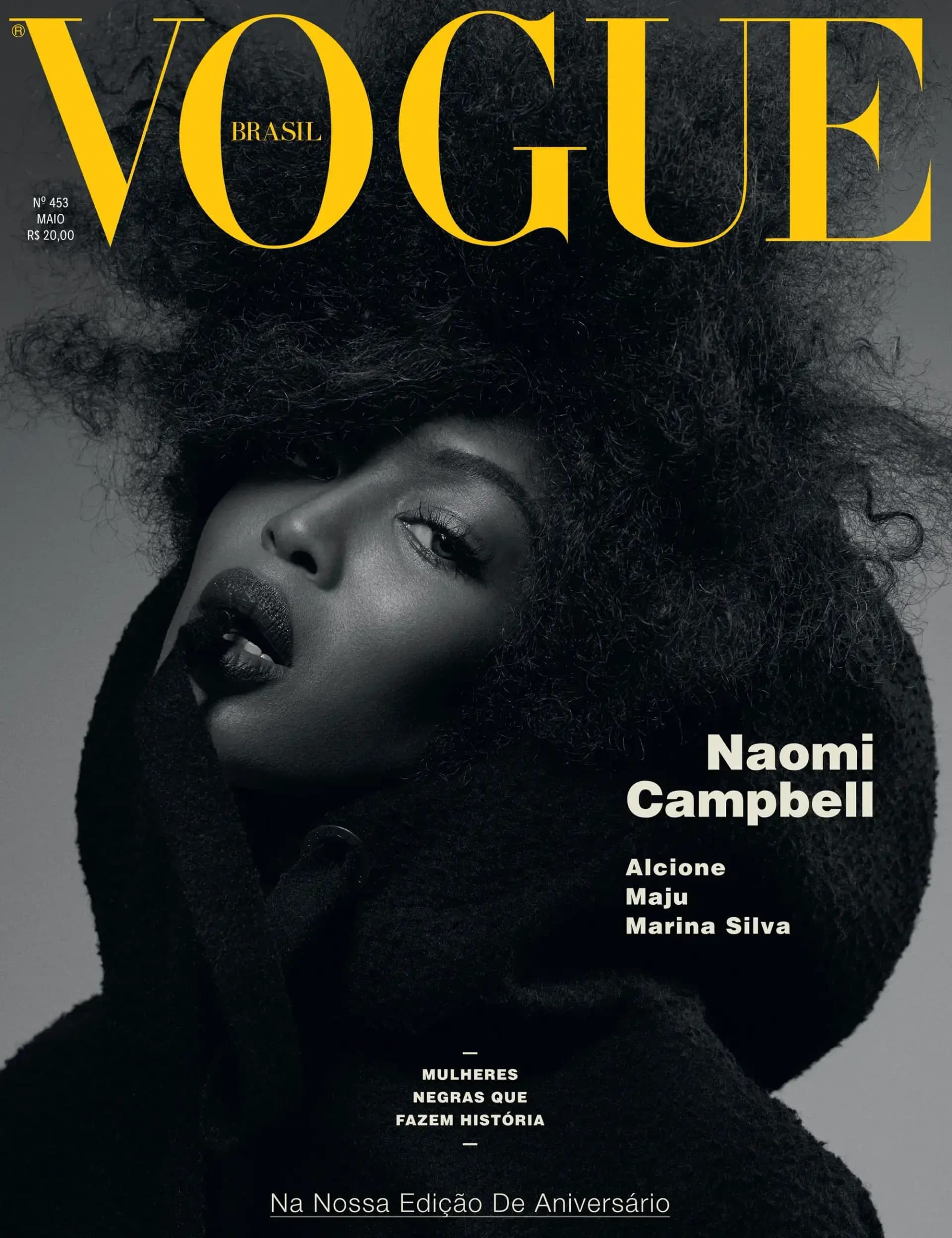 2016 - VOGUE BRASIL NAOMI CAMPBELL - 2