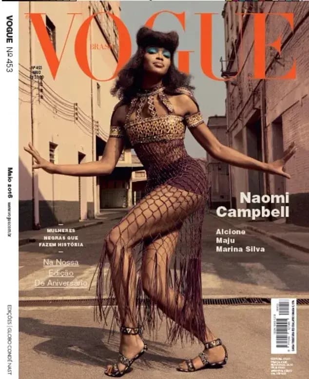 2016 - VOGUE BRASIL NAOMI CAMPBELL - 5