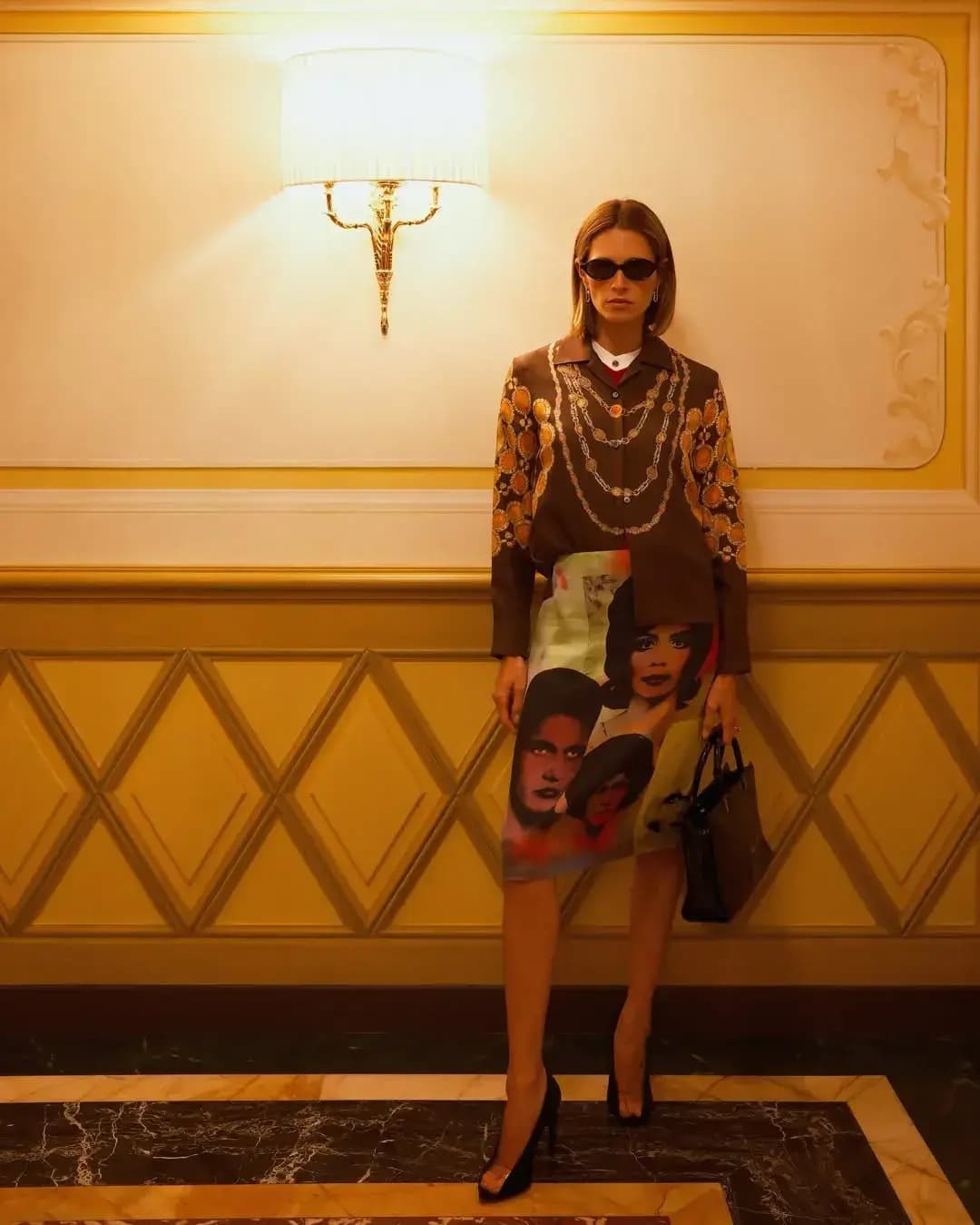 Helena Bordon X Versace - styling Pedro Salles - 0