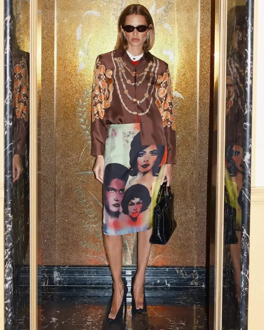 Helena Bordon X Versace - styling Pedro Salles - 5