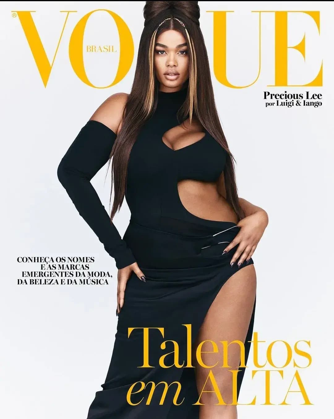 2021 VOGUE BRASIL COM PRECIOUS LEE BY LUIGI & IANGO - 0