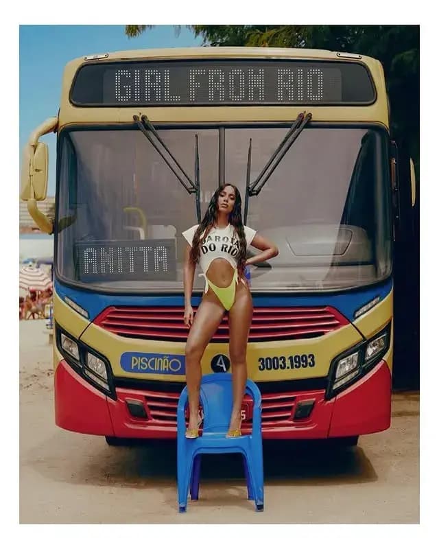GIRL FROM RIO ANITTA COVER SINGLE - 1