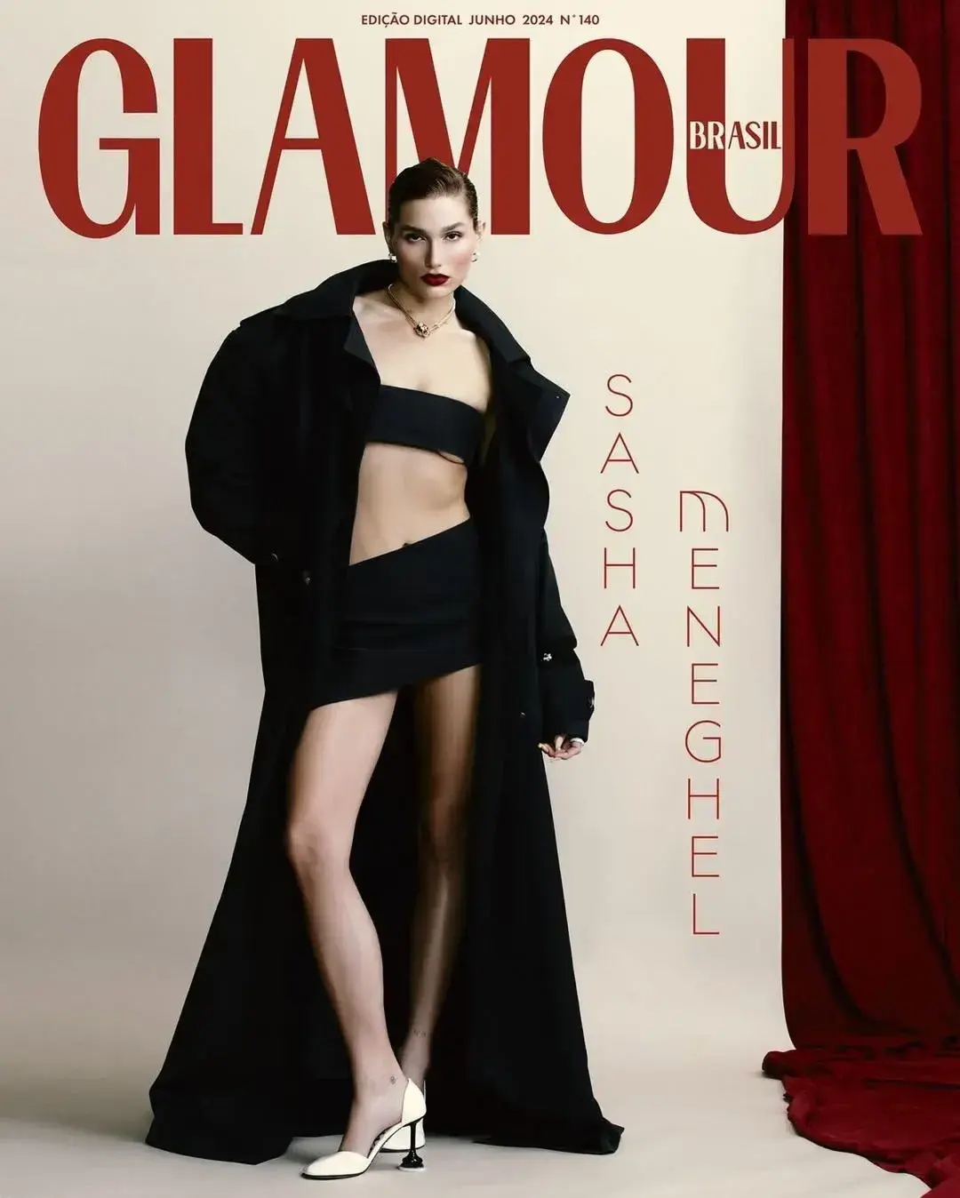 Sasha Meneghel para Glamour Brasil - Beleza por Rodrigo Costa