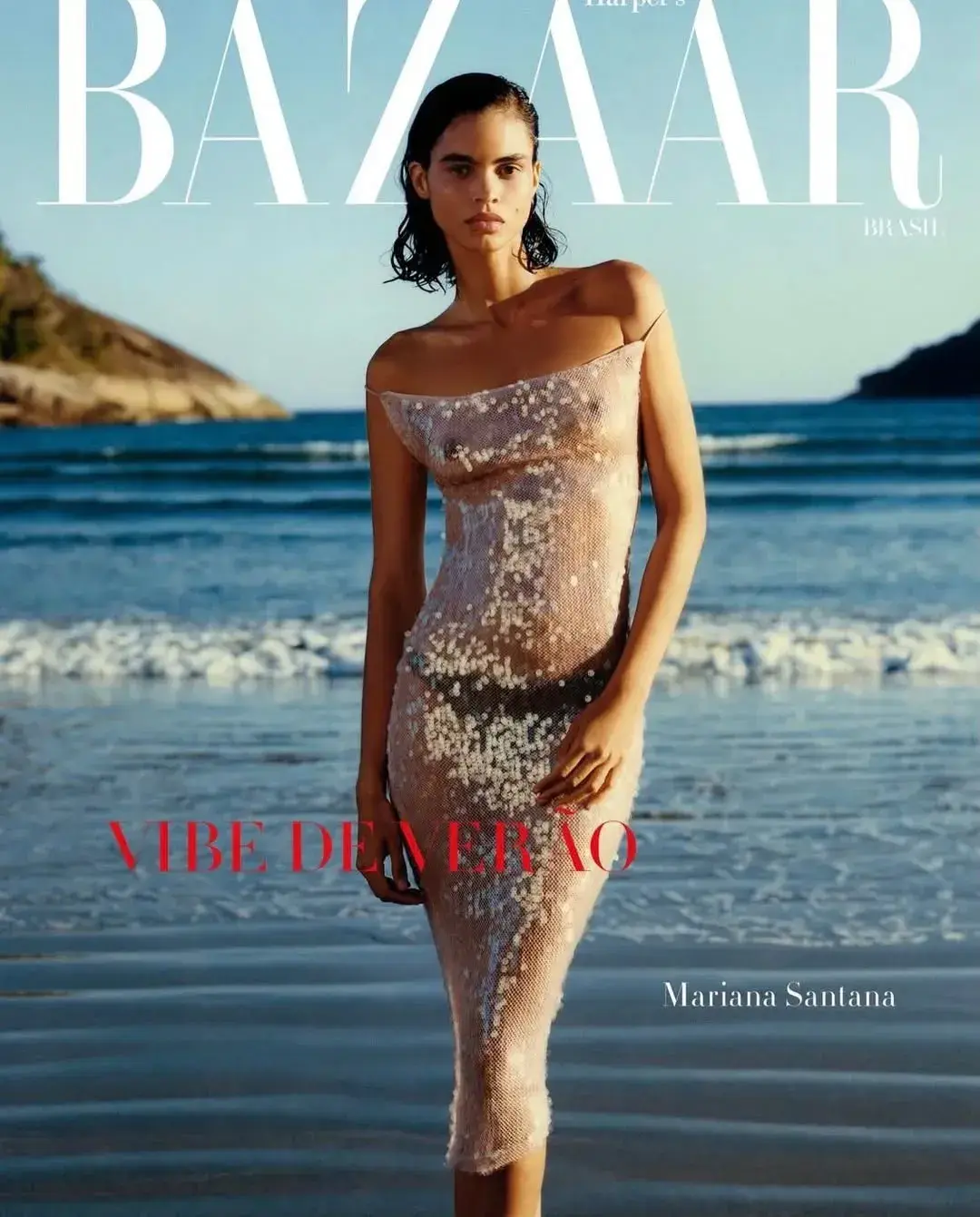 Mariana Santana para Bazaar Brasil - beauty Daniel Hernandez gallery 5